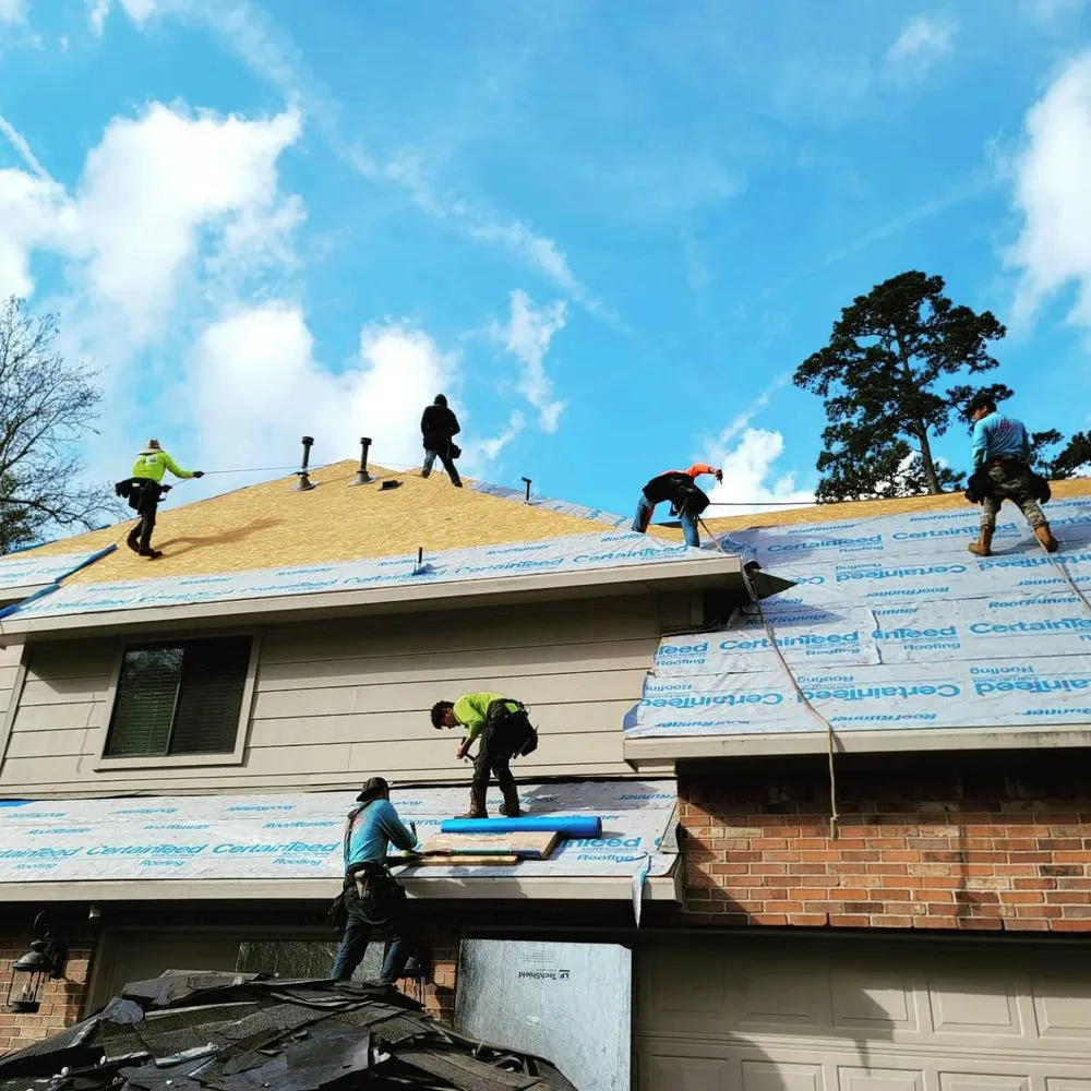 Slide of Hauk Roofing