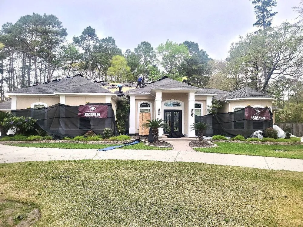 Slide of Hauk Roofing