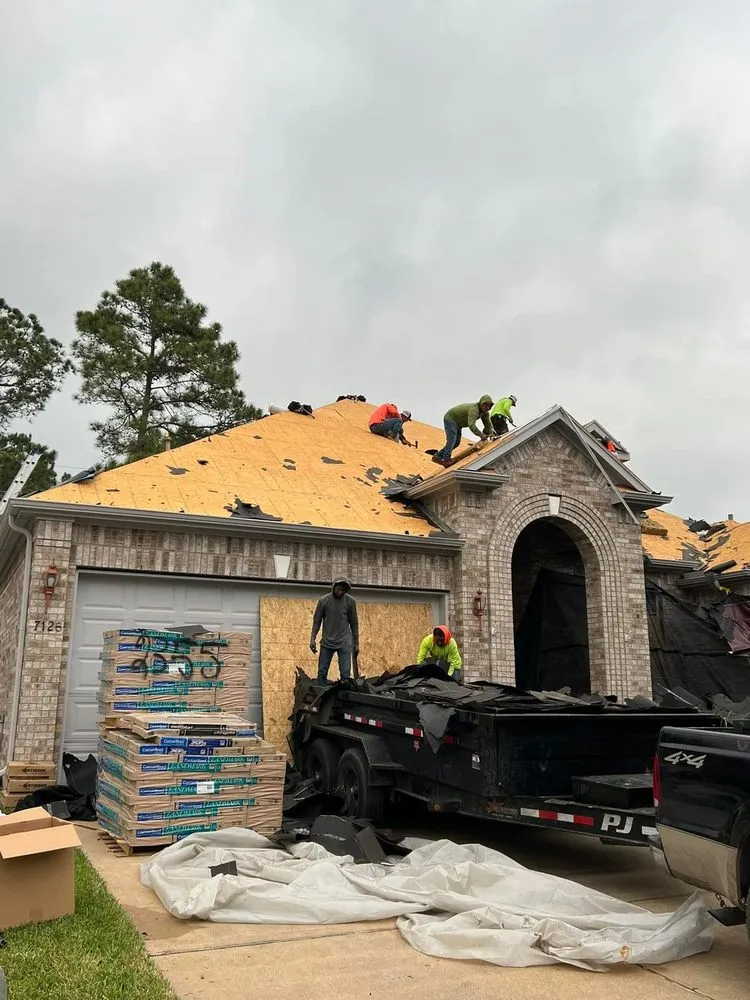 Slide of Hauk Roofing