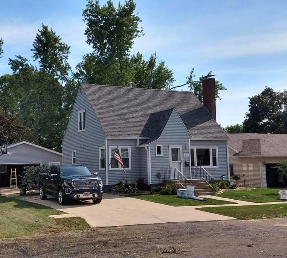 Expert roof leak repair after storm damage in Mccausland, IA by Hawk-I Home Improvement