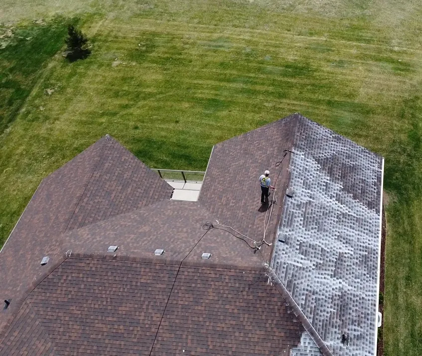 Slide of Hawk Roofing