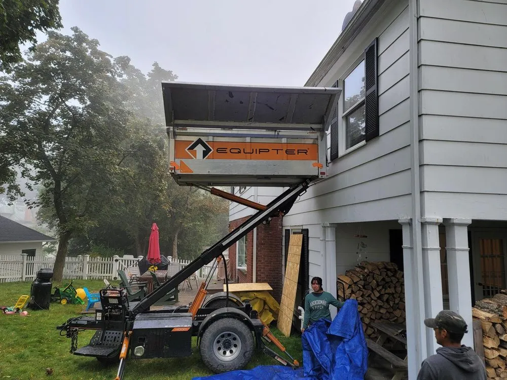 Slide of Hawk Roofing