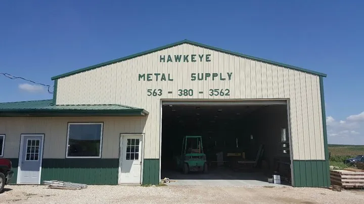 Slide of Hawkeye Metal Supply