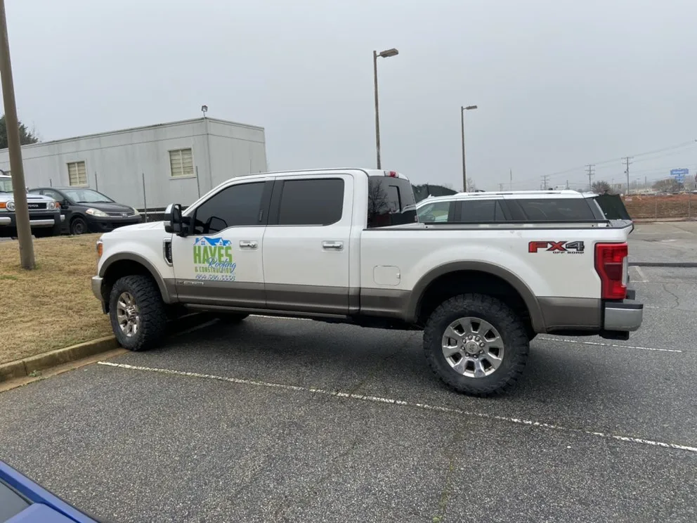 Slide of Hayes Roofing