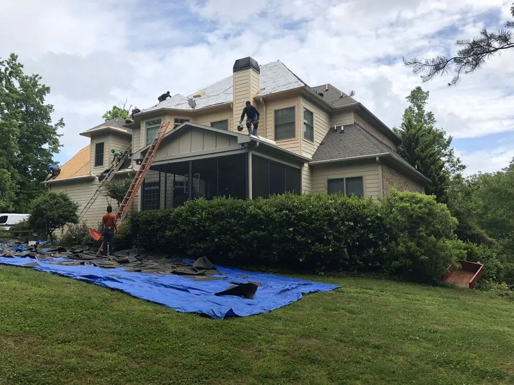 Slide of Hayes Roofing