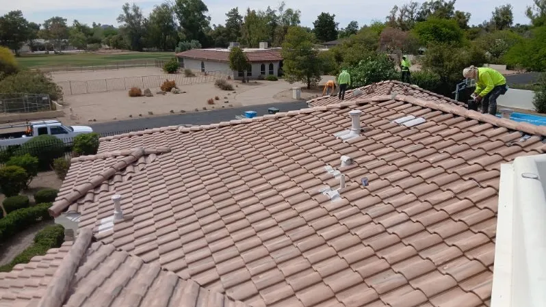 Slide of Hays Roofing