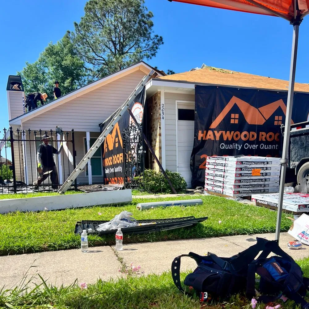 Slide of Haywood Roofing