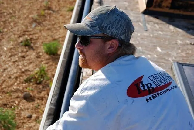 Slide of HB Urethane Roofing