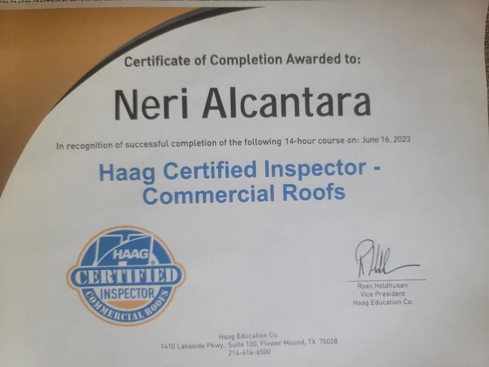 Slide of HD Commercial Roofing