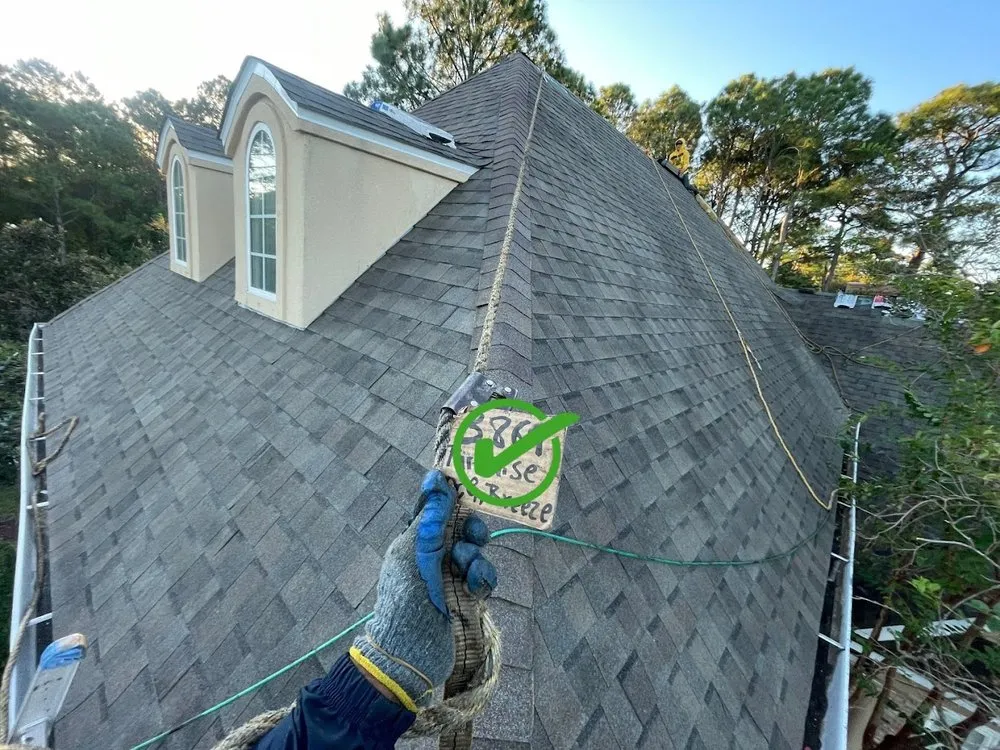 Slide of H.E. Roberts Roofing