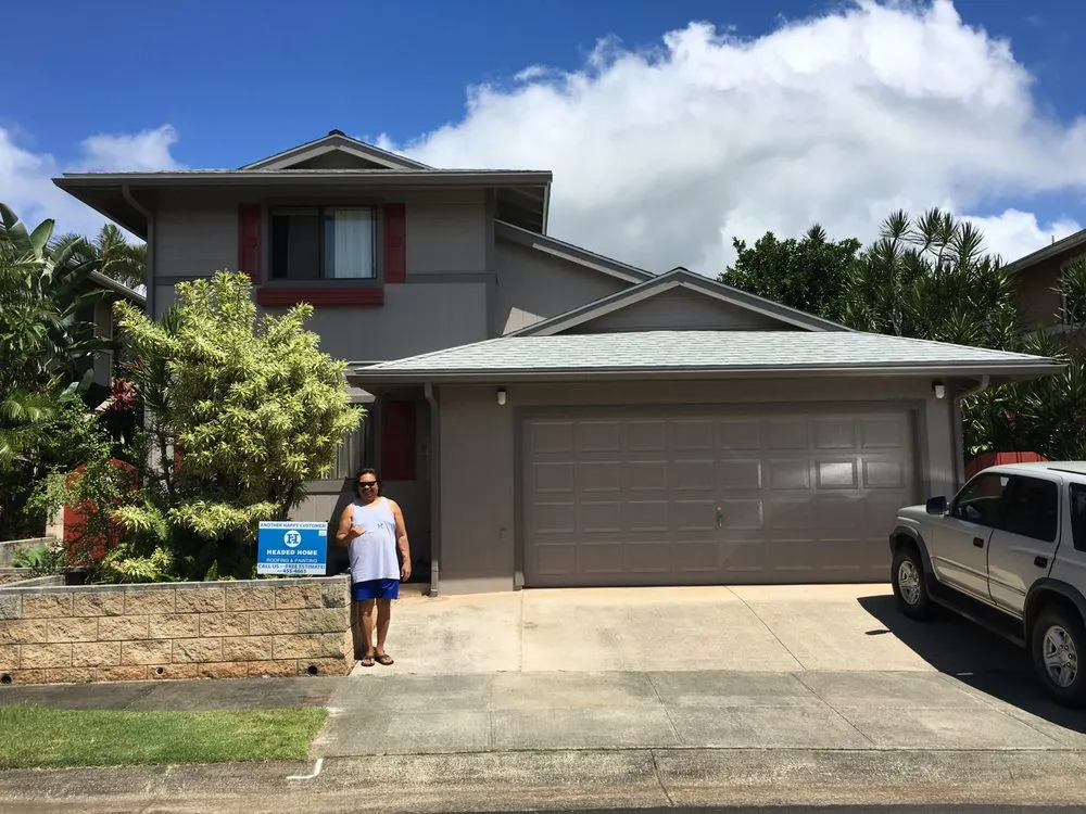 Slide of Headed Home Roofing and Painting