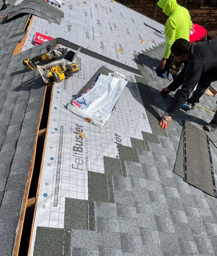 Slide of Hearns Roofing