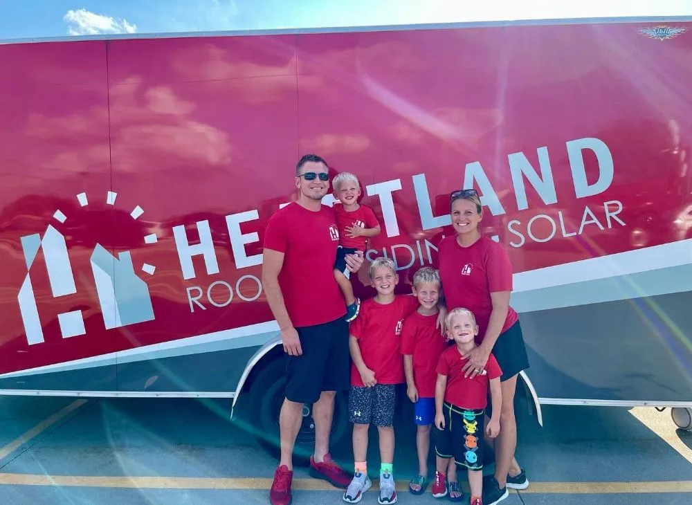 Slide of Heartland Roofing, Siding and Solar