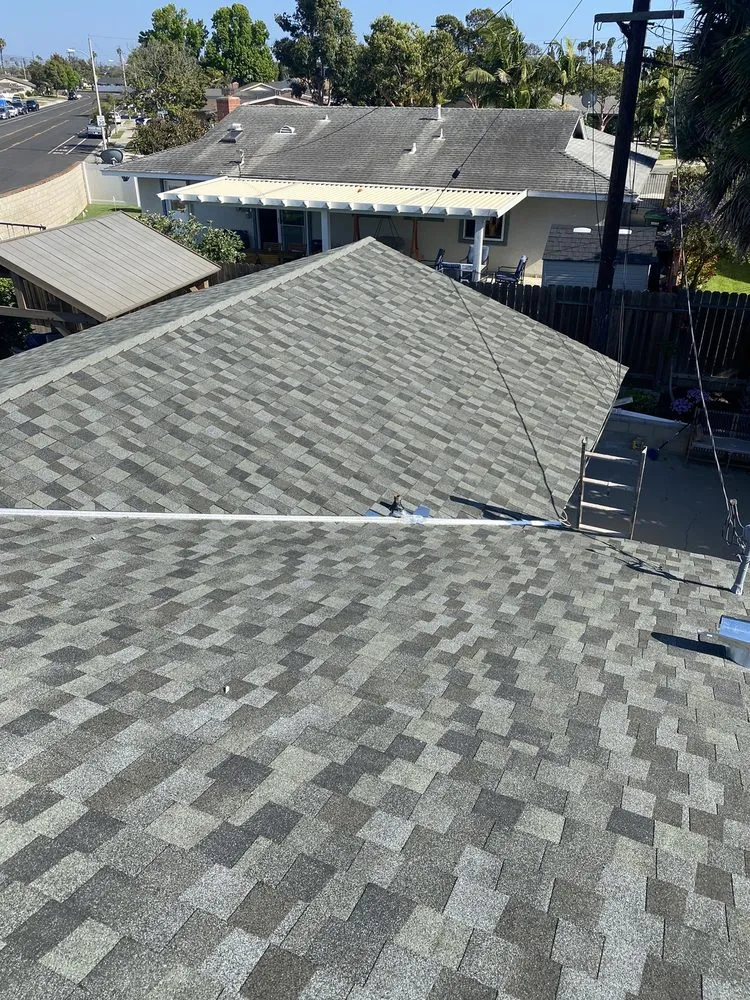 Slide of Hector's Roofing Quality Work