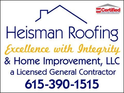 Slide of Heisman Roofing & Construction