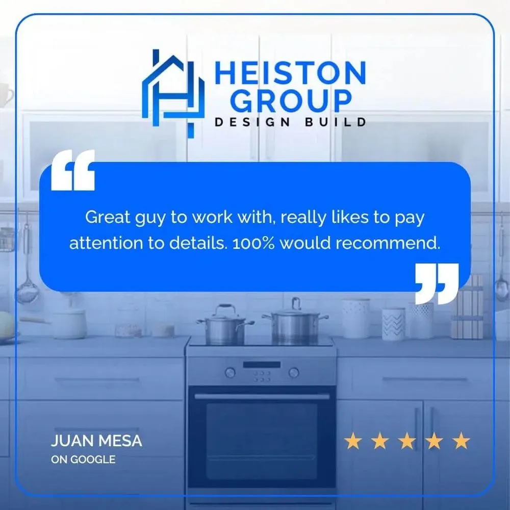 Slide of Heiston Group Design Build