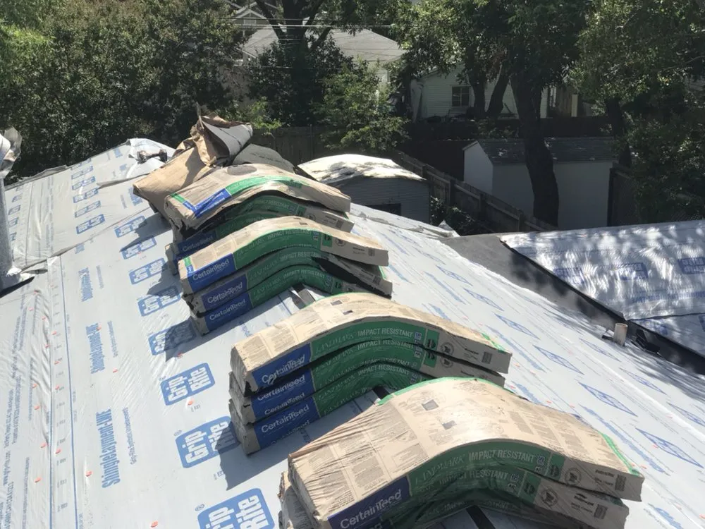 Slide of Hello Roofing