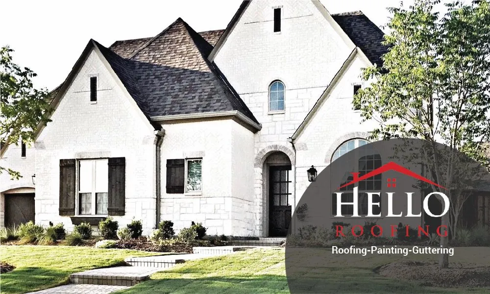 Slide of Hello Roofing