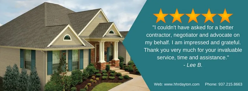 Slide of Helping Hands Roofing