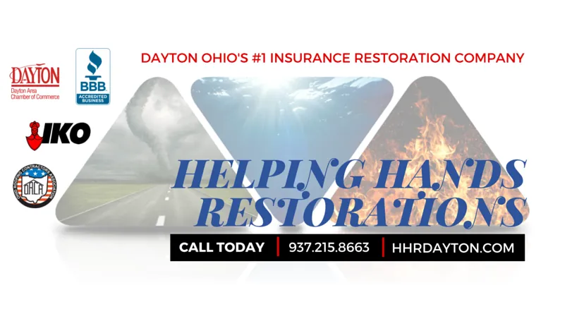 Slide of Helping Hands Roofing