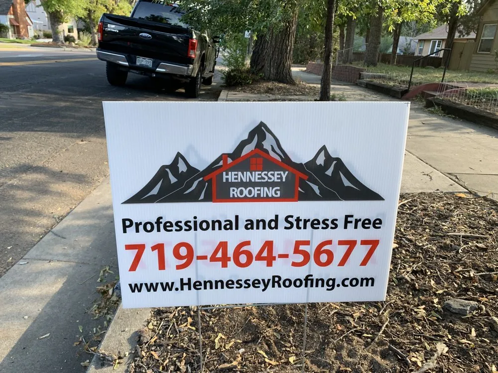 Slide of Hennessey Roofing