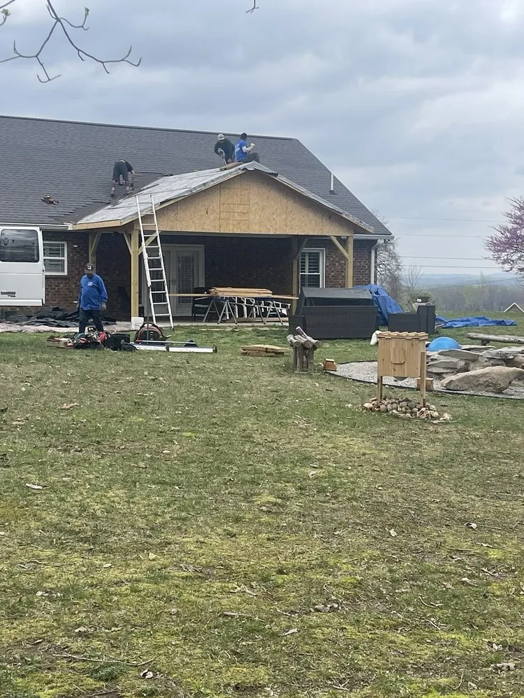 Slide of Henry Brothers Roofing