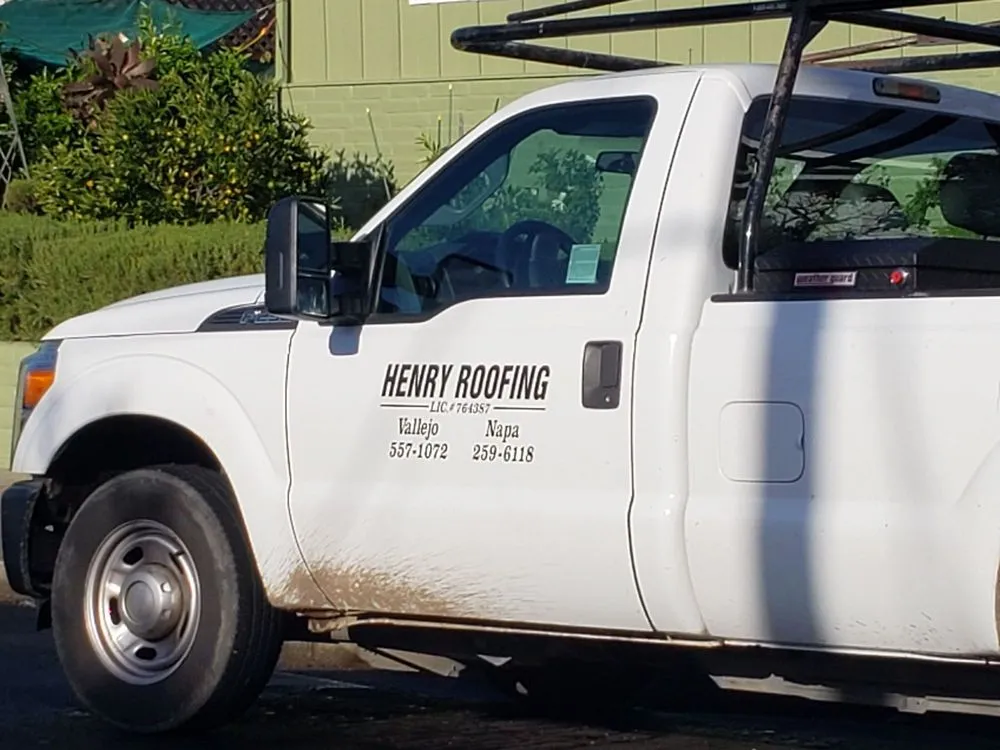 Slide of Henry Roofing