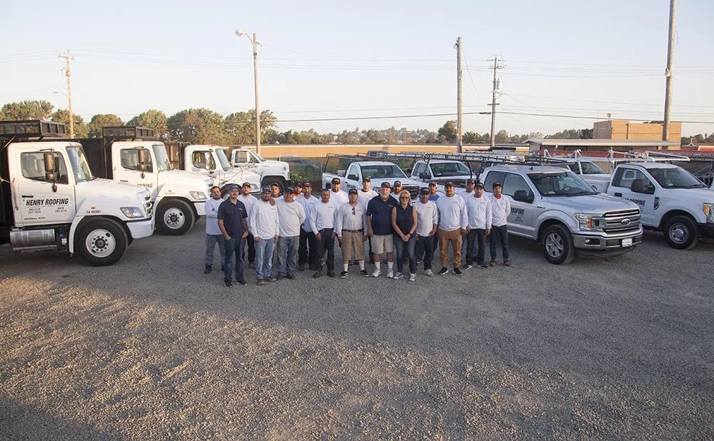 Slide of Henry Roofing