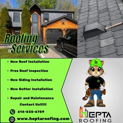 Hepta Roofing Logo