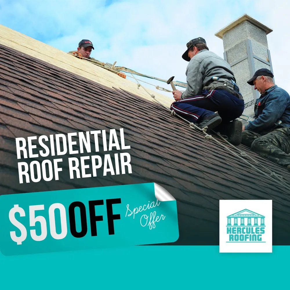 Slide of Hercules Roofing