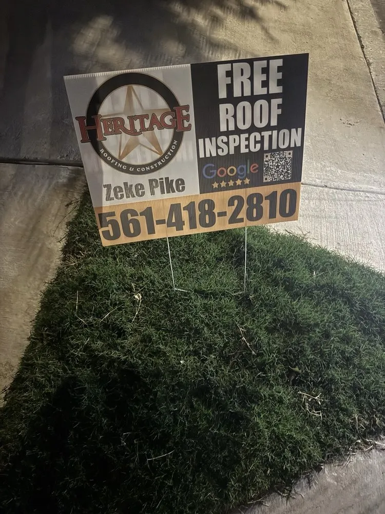 Slide of Heritage Roofing & Construction Company