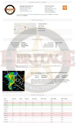 Heritage Roofing & Construction Company Logo