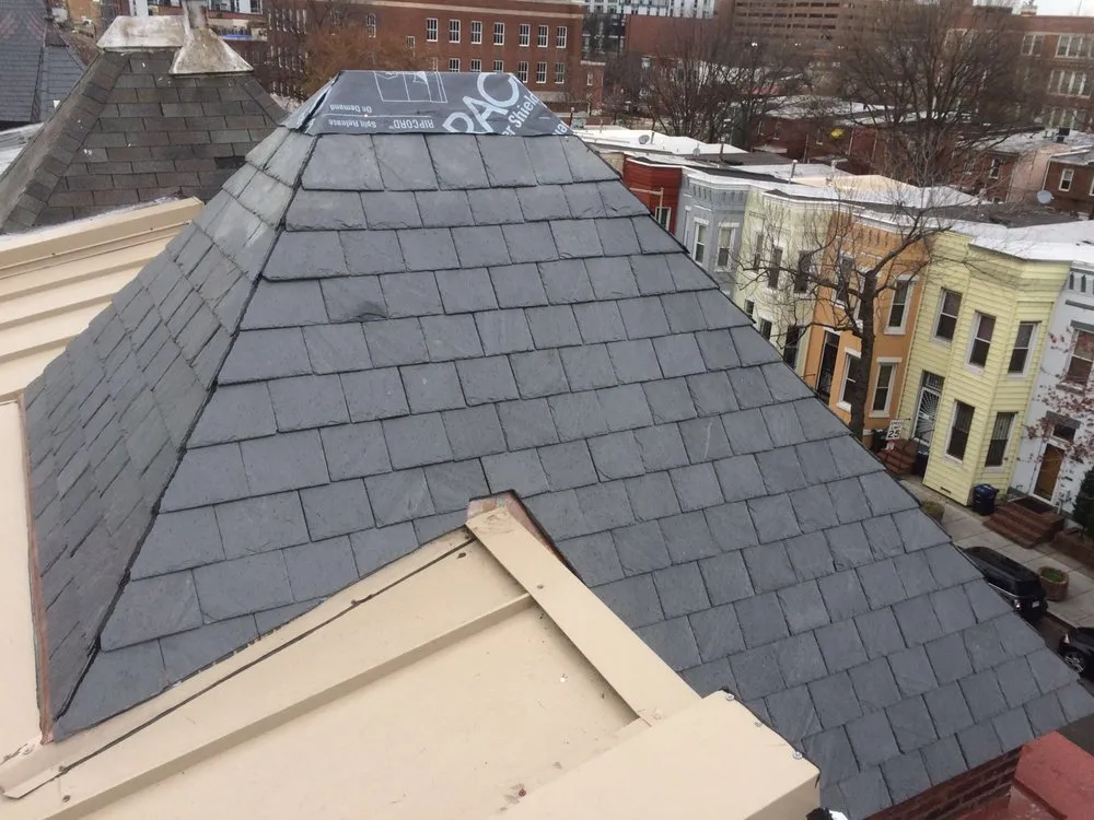 Local shingle roofing service for residential properties in Arlington, DC by Hermetica
