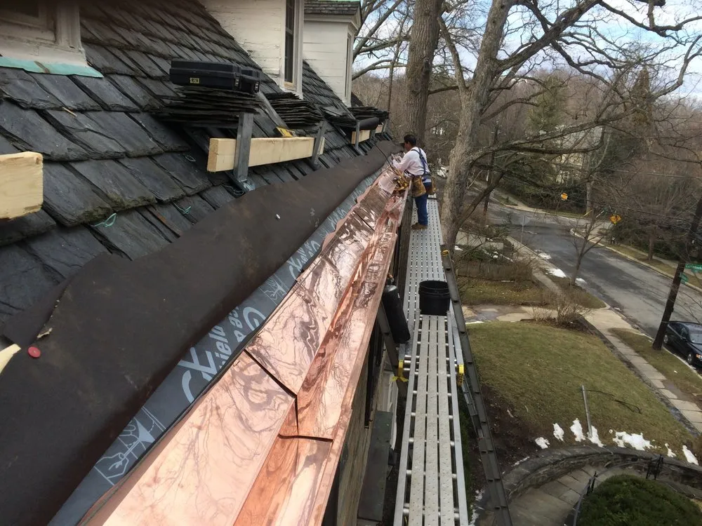 Licensed metal roofing installation in Arlington, DC by Hermetica