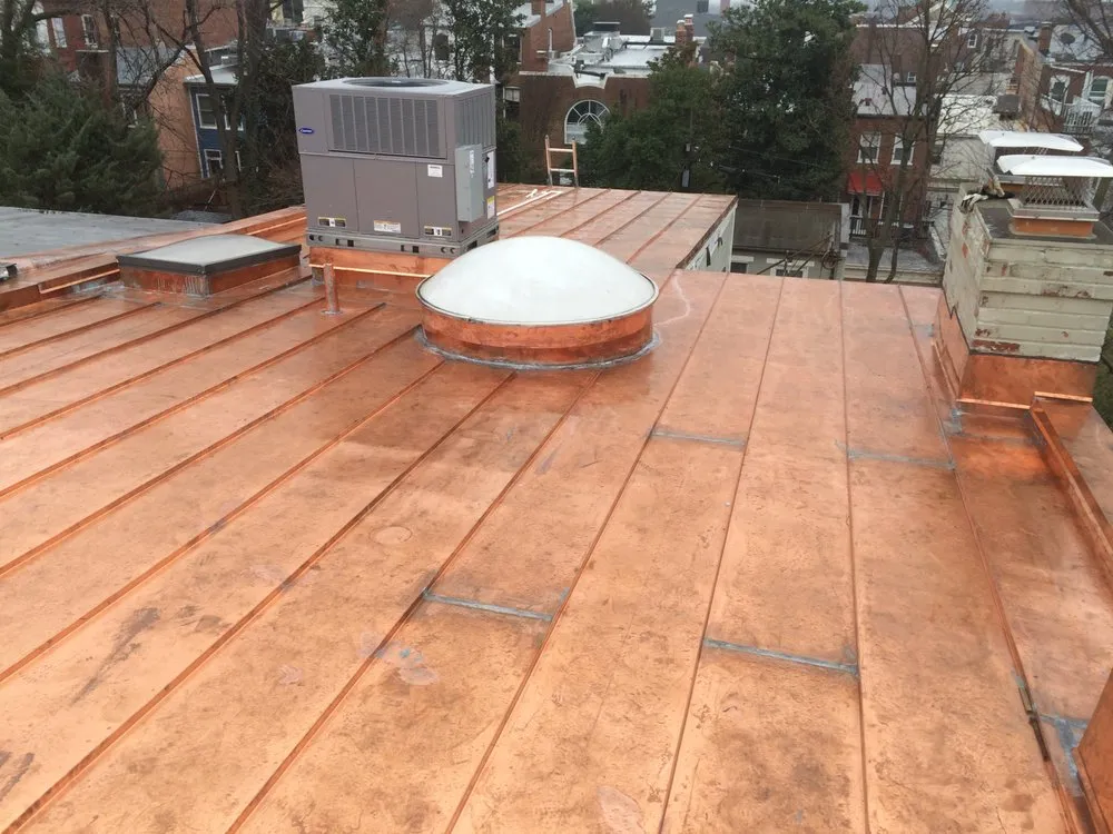 Emergency flat roof repair same-day service in Arlington, DC by Hermetica