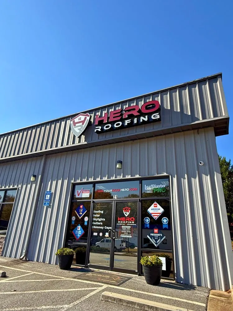 Slide of Hero Roofing