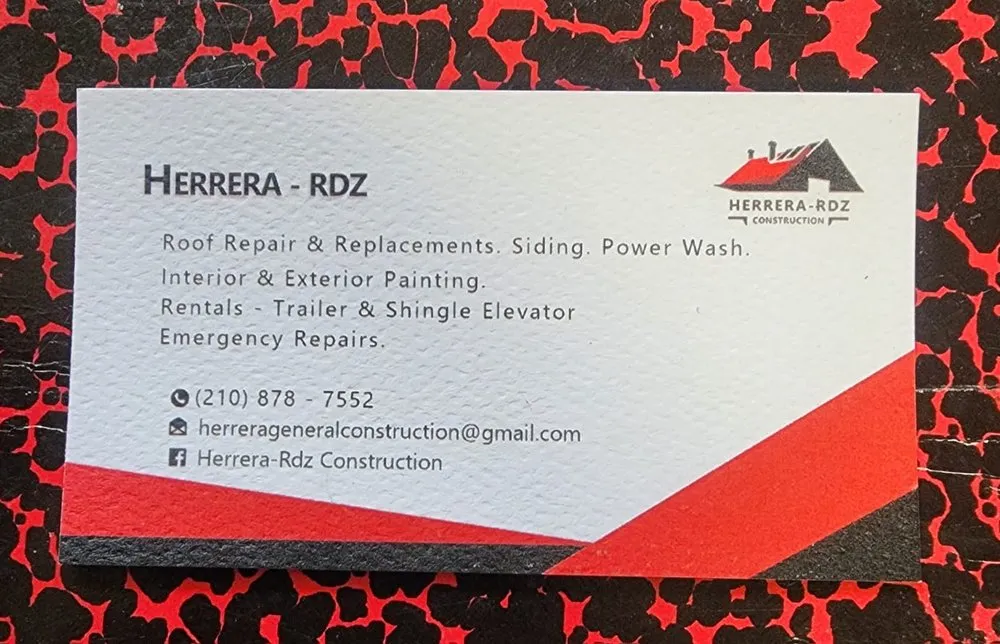 Slide of Herrera RDZ General Construction