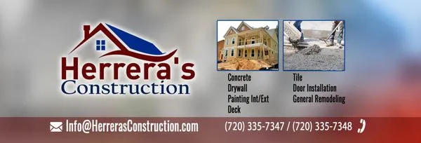 Herrera's Construction Logo