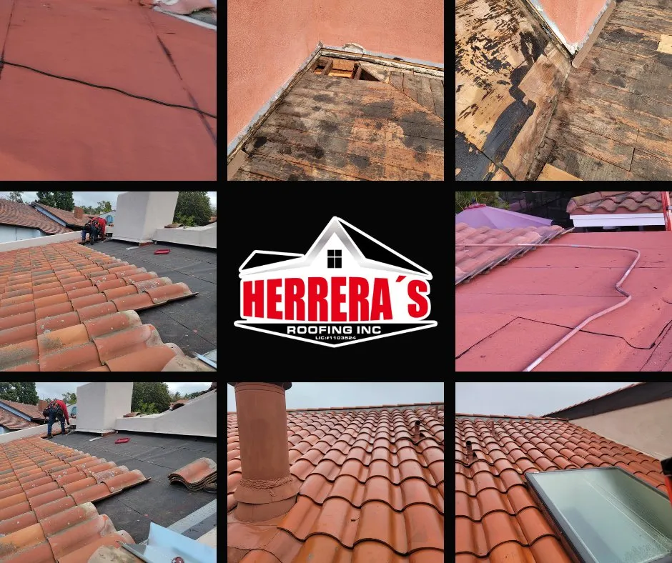 Slide of Herrera's Roofing
