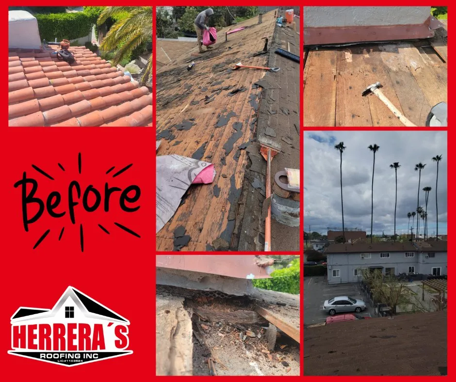 Slide of Herrera's Roofing