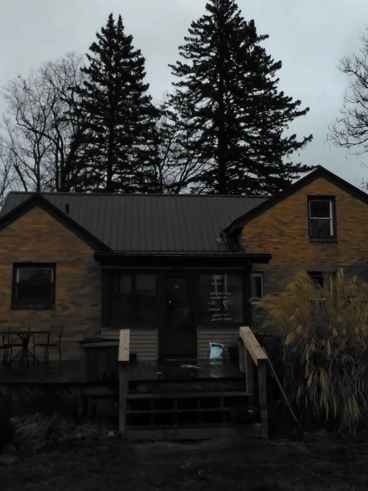Local roof installation with free inspection in Bellevue, MI by Hershys Metal Roofing