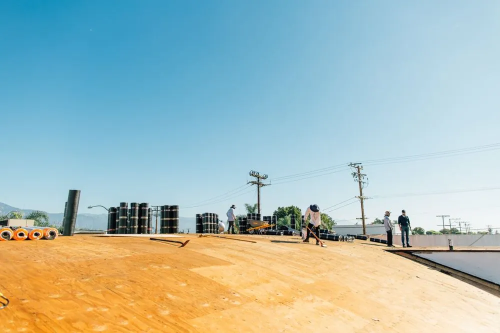 Slide of Hexagon Commercial Roofing