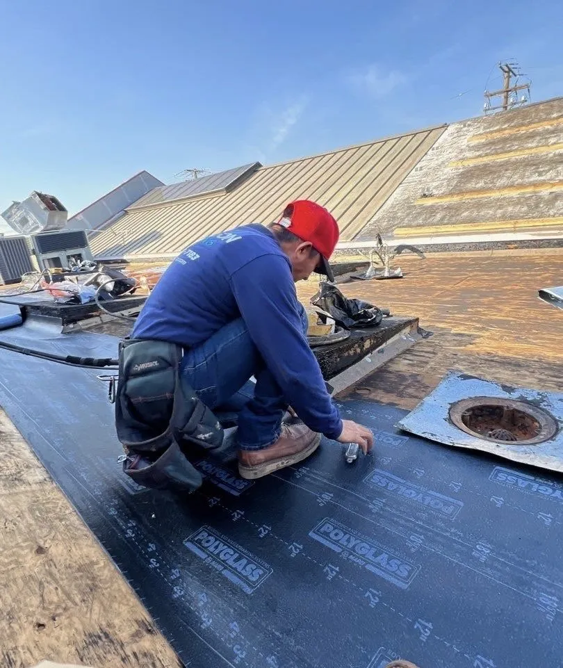 Slide of Hexagon Commercial Roofing