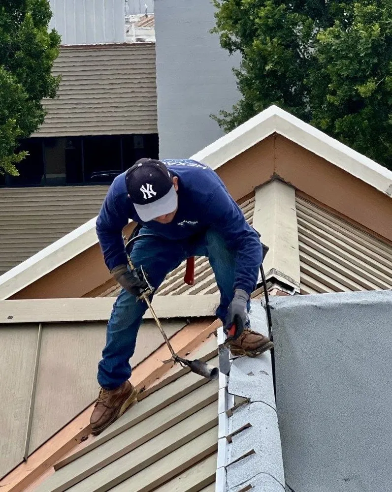 Slide of Hexagon Commercial Roofing
