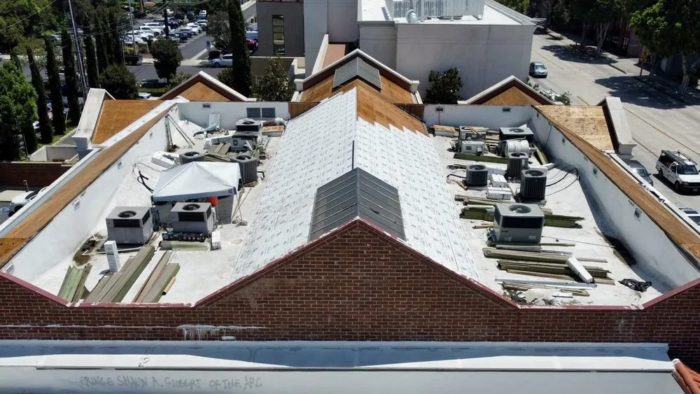 Slide of Hexagon Commercial Roofing