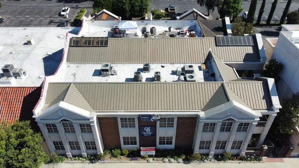 Slide of Hexagon Commercial Roofing