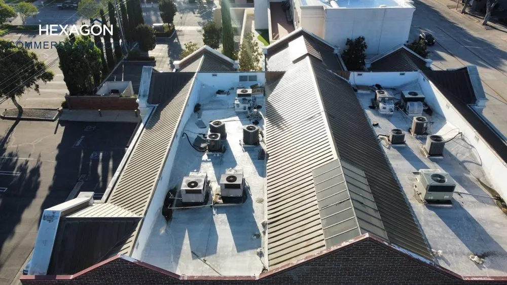 Slide of Hexagon Commercial Roofing