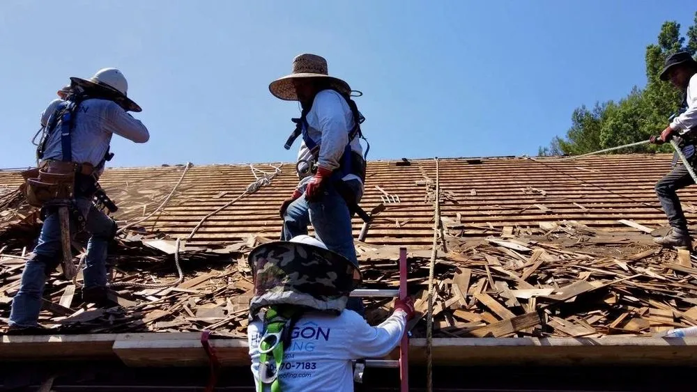 Slide of Hexagon Commercial Roofing