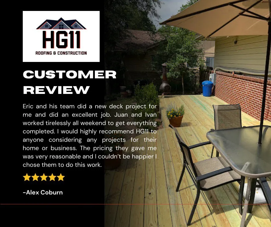 Slide of HG11 Roofing & Construction