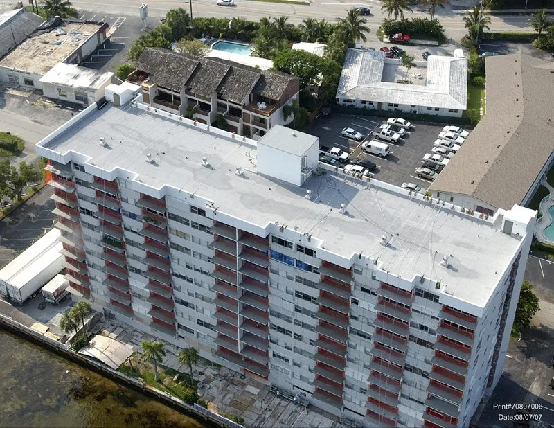 Slide of Hi-Rise Commercial Roofing